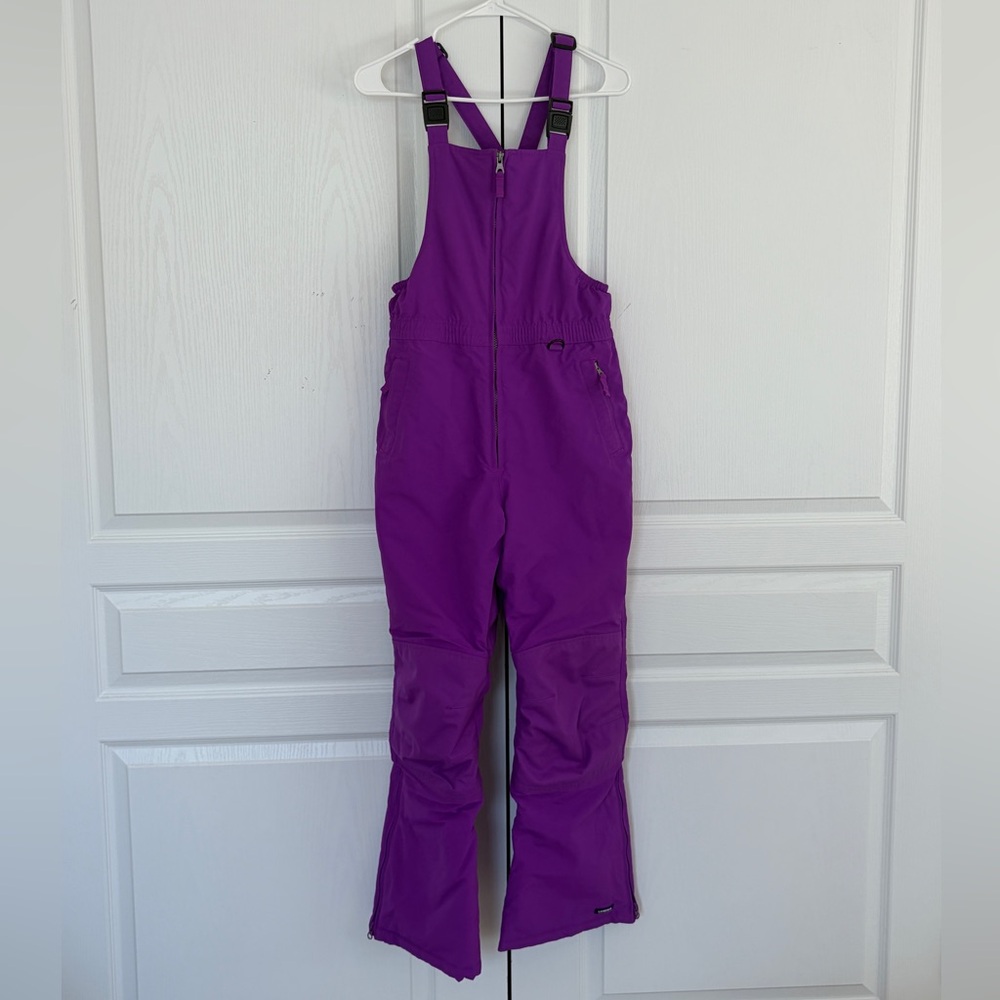 Lands' End Vibrant Purple Snow Bib